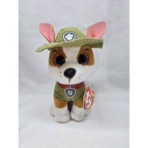 TY Beanie Boos Paw Patrol Tracker 6” Chihuahua Dog Plush Stuffed Animal Toy